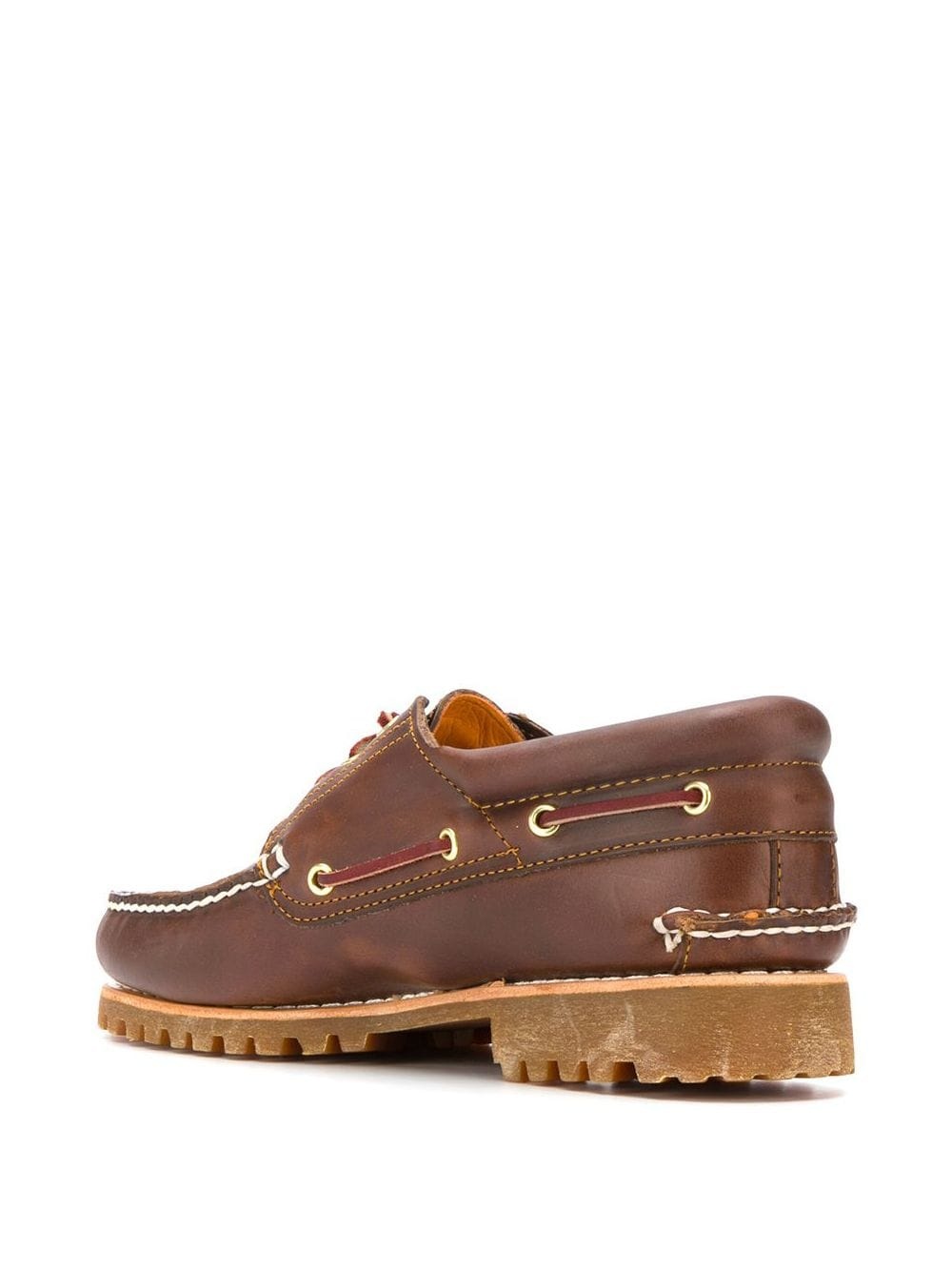 chunky sole boat shoes - 3