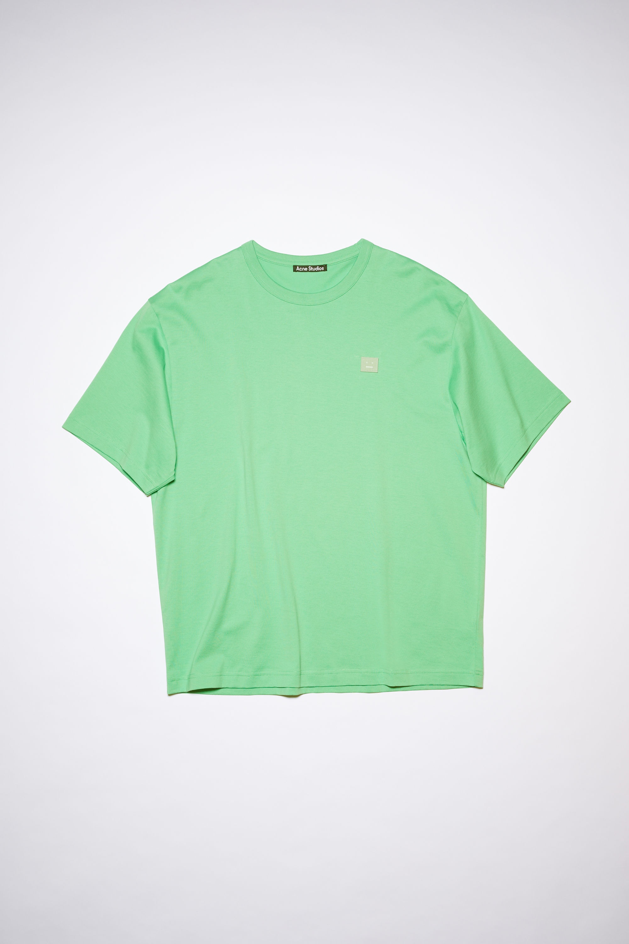 Face logo patch t-shirt - Fern green - 5
