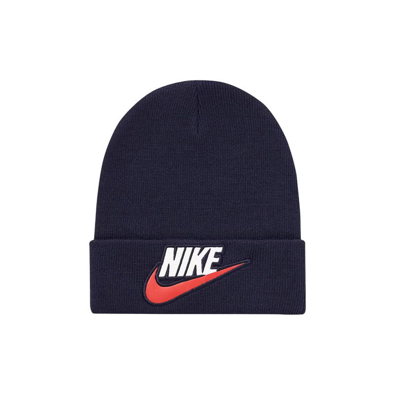 Supreme x Nike Beanie 'Navy' - 1