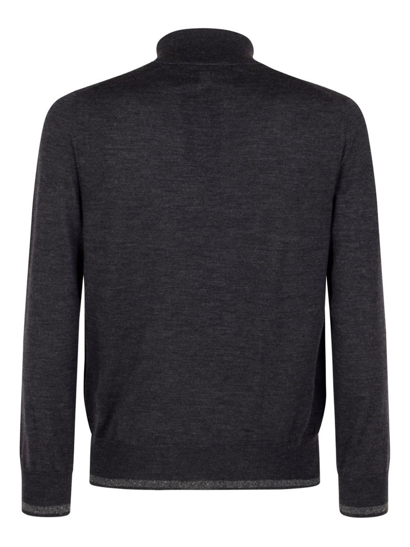 Canali high-neck sweater outlook