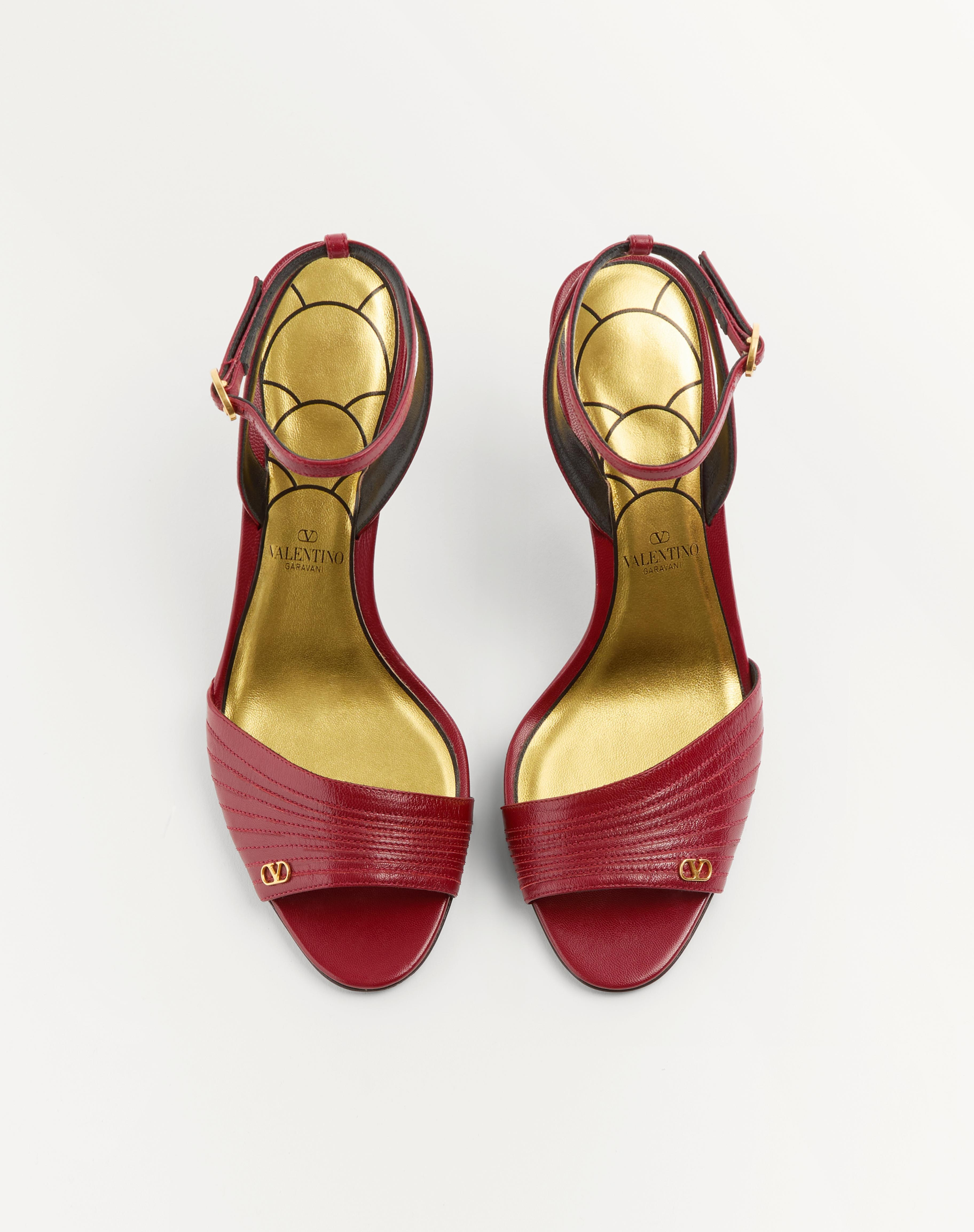 LADYCRUSH SANDAL IN KIDSKIN 85MM - 5