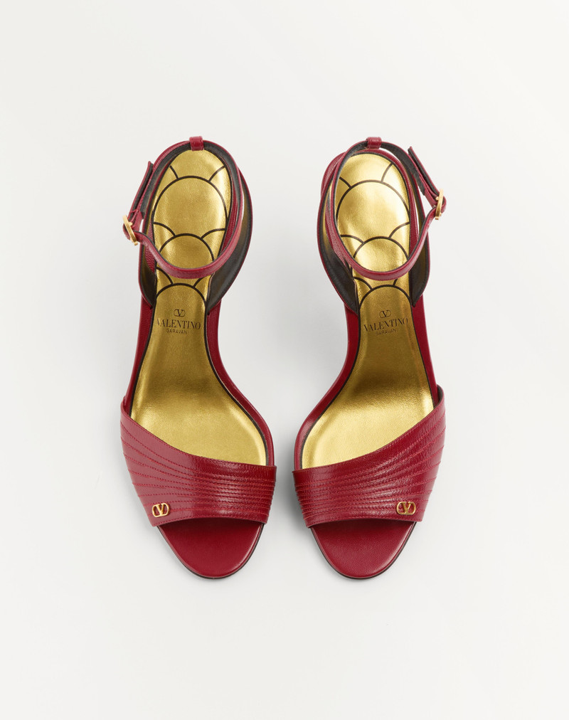 LADYCRUSH SANDAL IN KIDSKIN 85MM 5