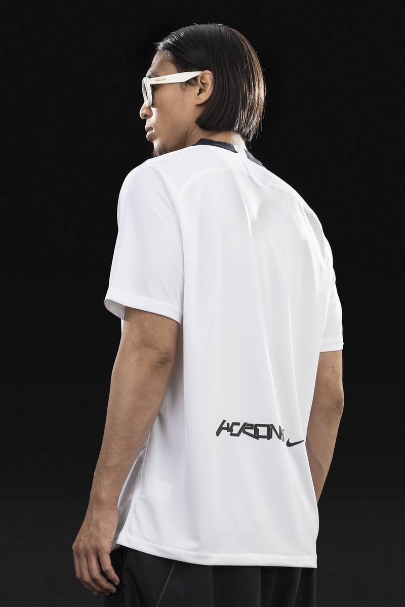 GGG-T1-100 Nike® Acronym® Stadium Jersey White/White 5