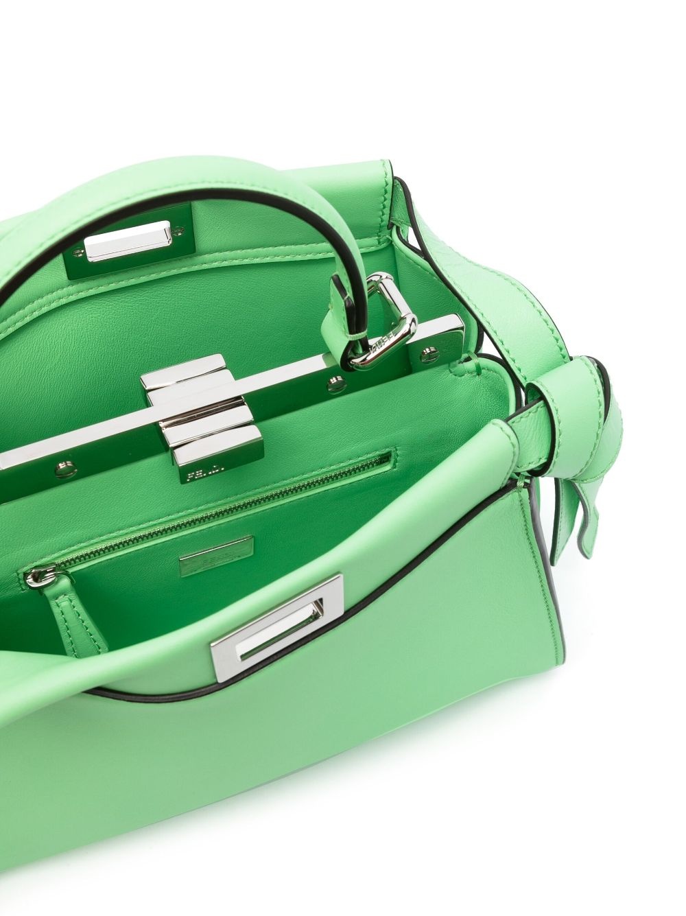 mini Peekaboo leather bag - 5