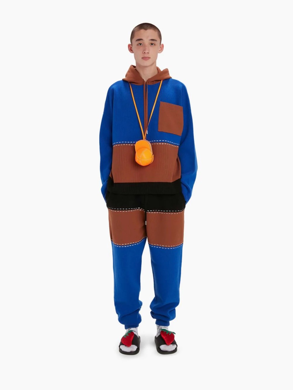 COLOURBLOCK HOODIE - 2