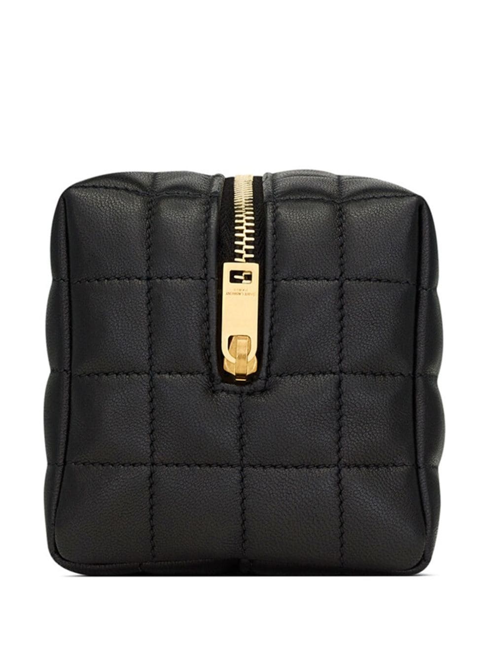 Cassandre quilted-leather makeup bag - 3