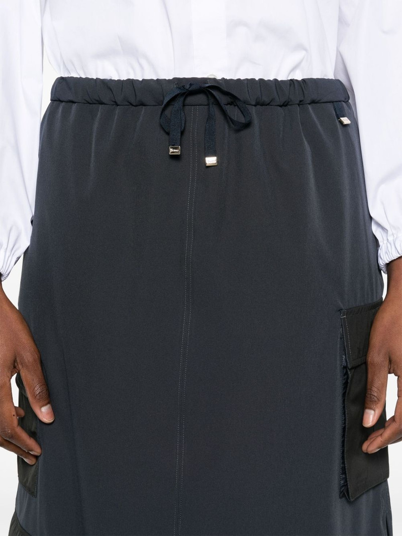 drawstring midi skirt 5