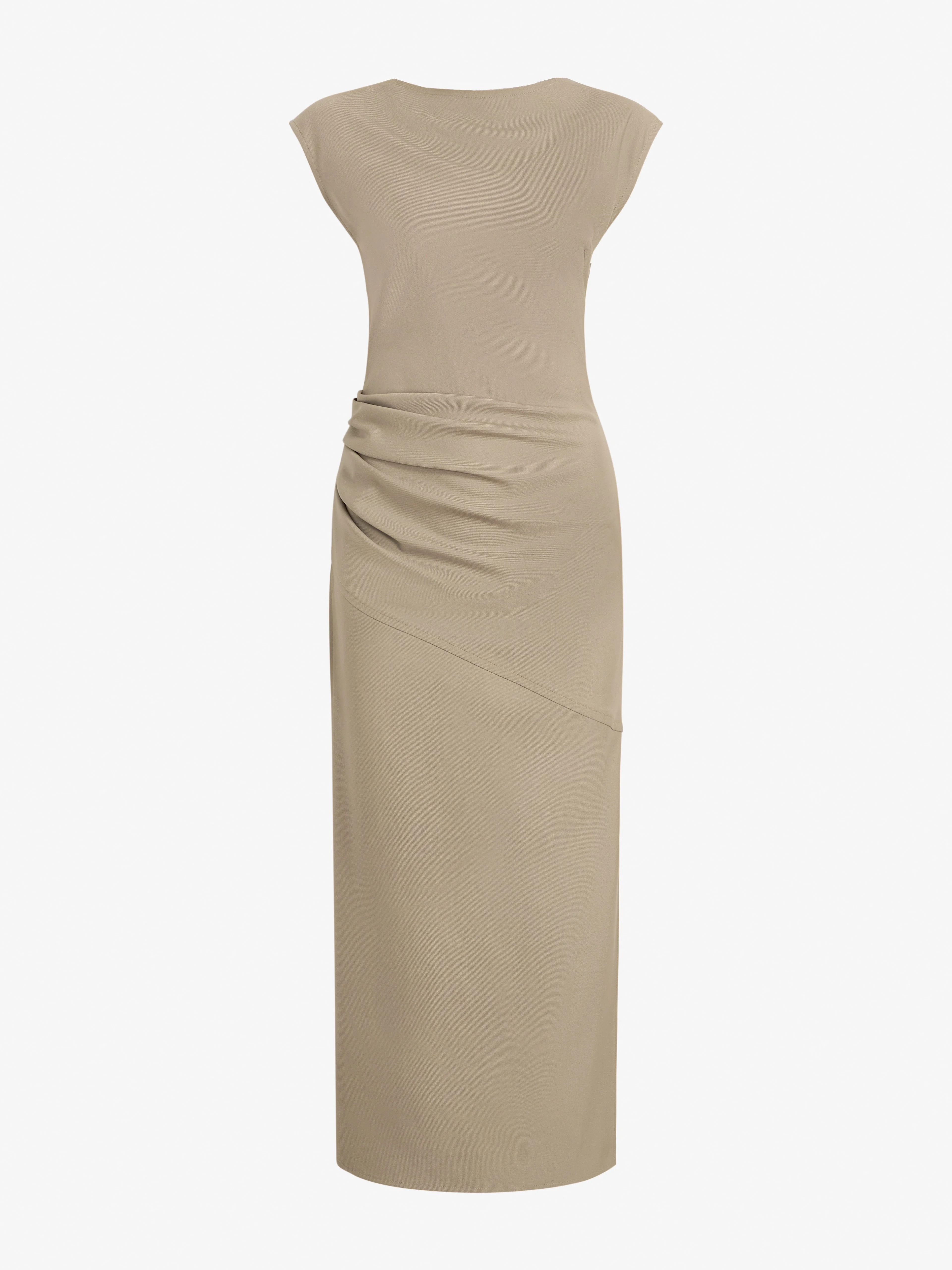 Katia Dress in Wool Gabardine - 1