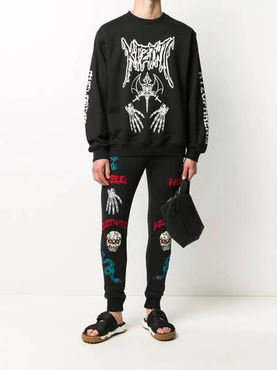KTZ Dead Metal crew neck sweatshirt outlook