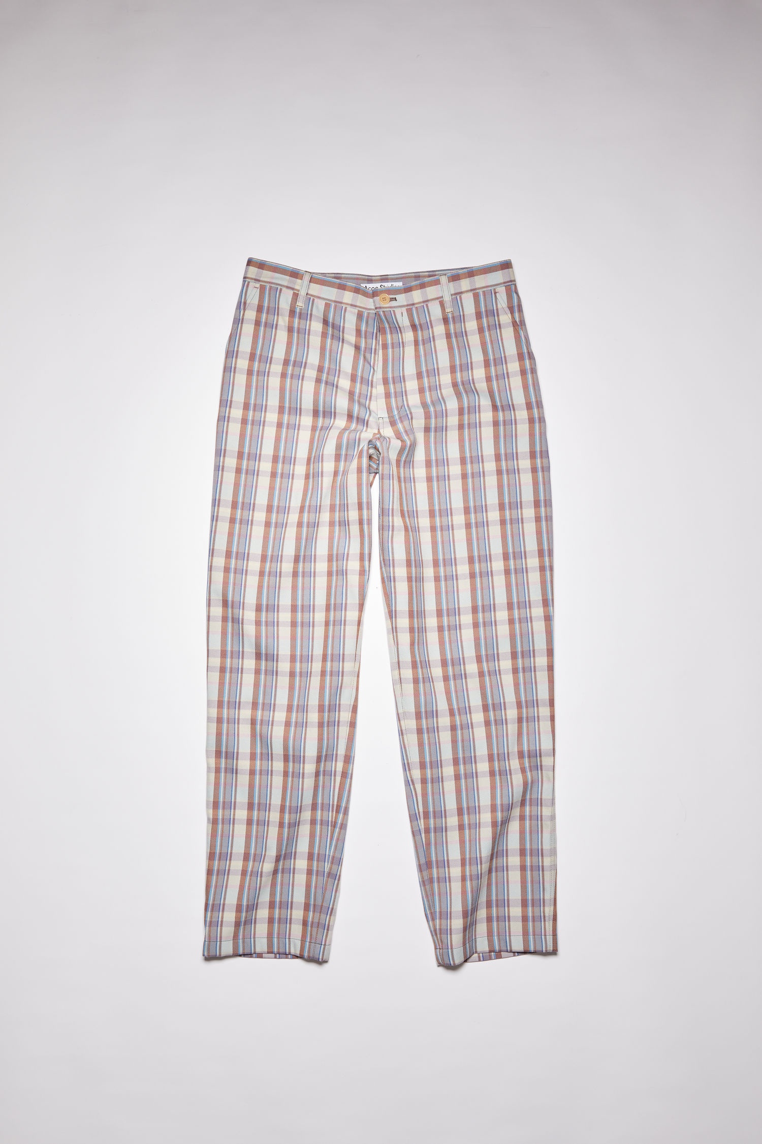 Checked trousers - Lilac purple - 5