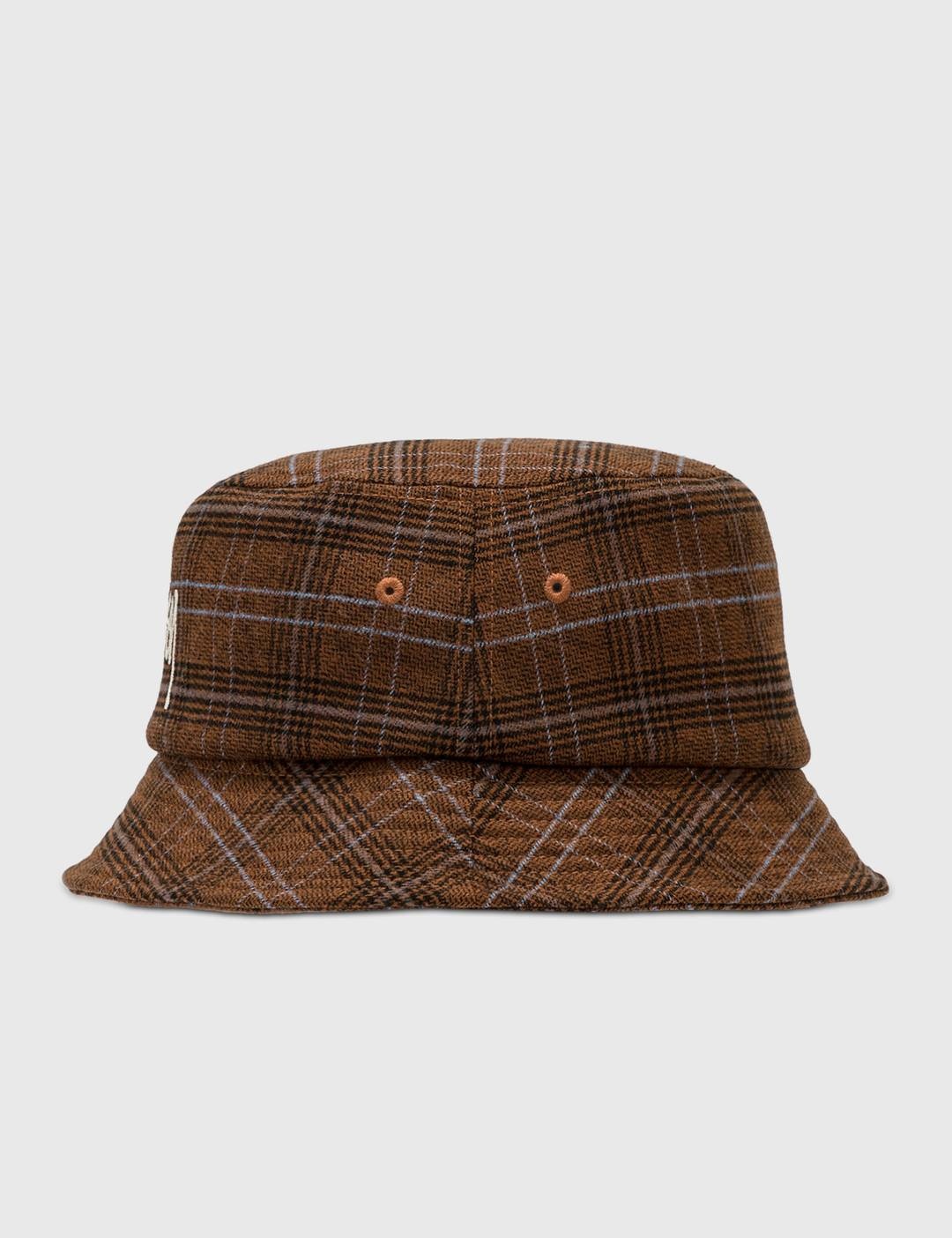 Big Logo Plaid Bucket Hat - 3