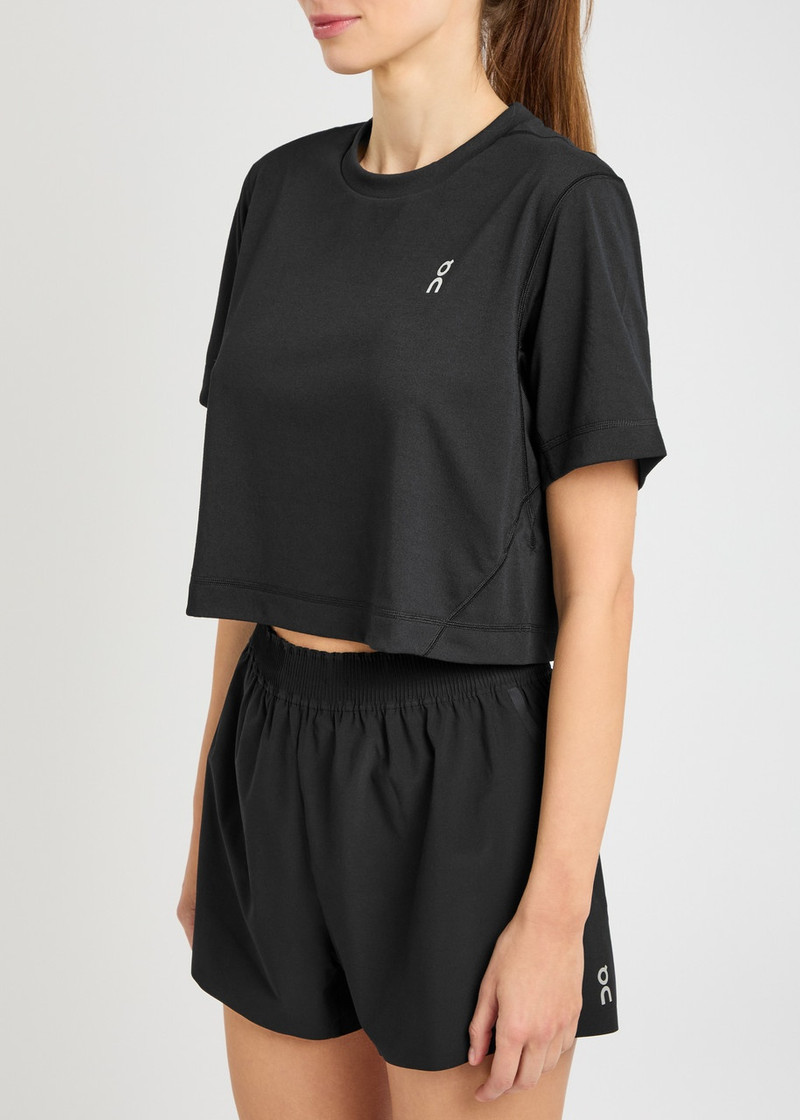 On ON Train-t Logo Cropped Jersey T-shirt outlook