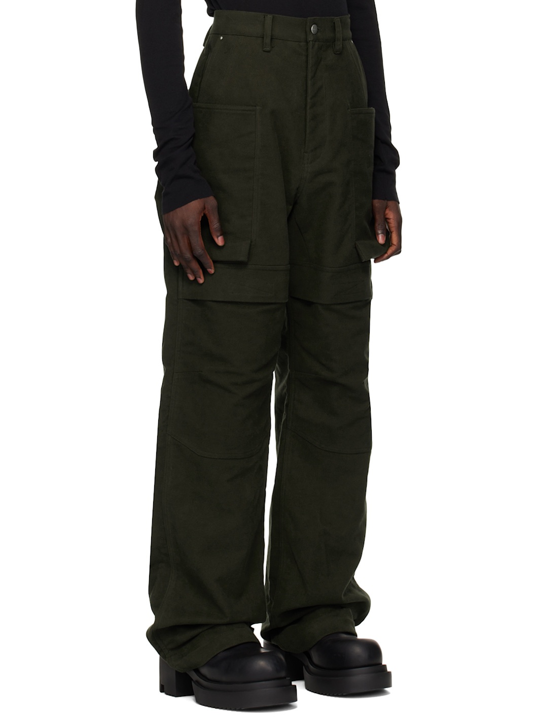 Green Porterville Stefan Cargo Pants - 2