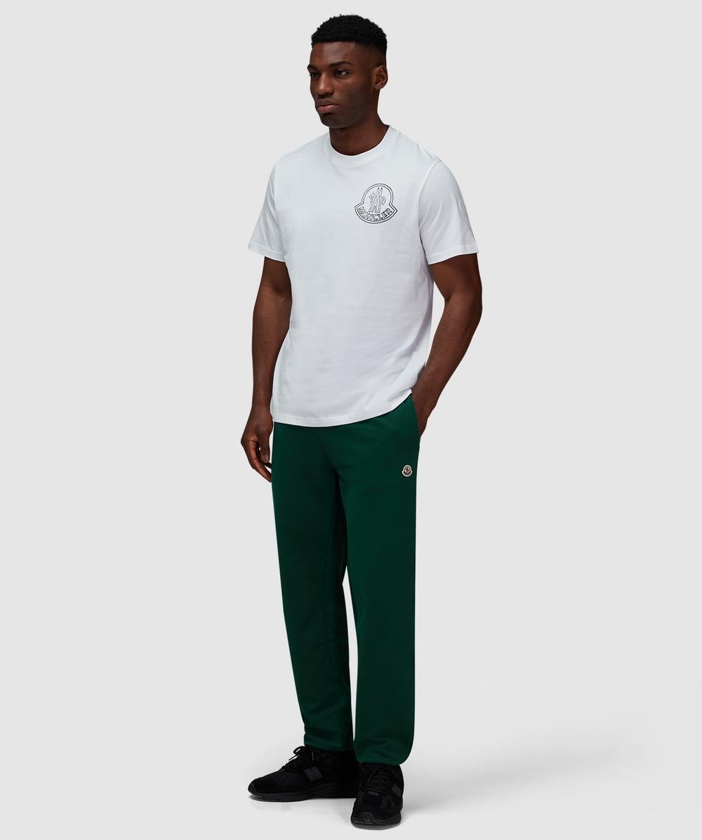 Moncler Large logo t-shirt | sevenstore | REVERSIBLE