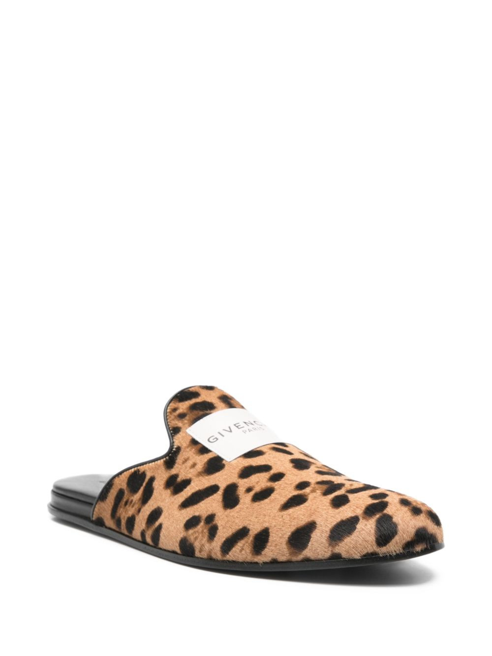 leopard-print loafers - 2