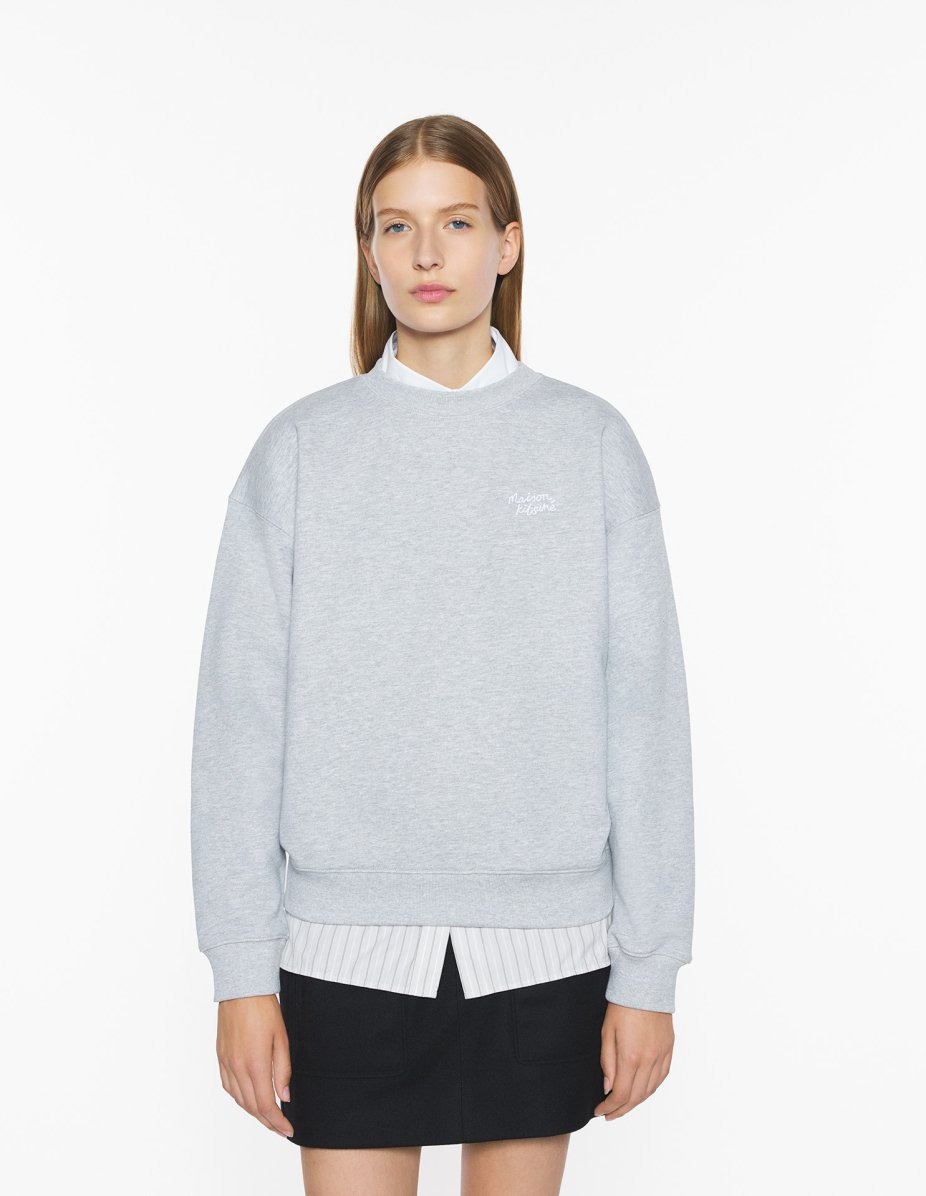 MAISON KITSUNE HANDWRITING COMFORT SWEATSHIRT - 3