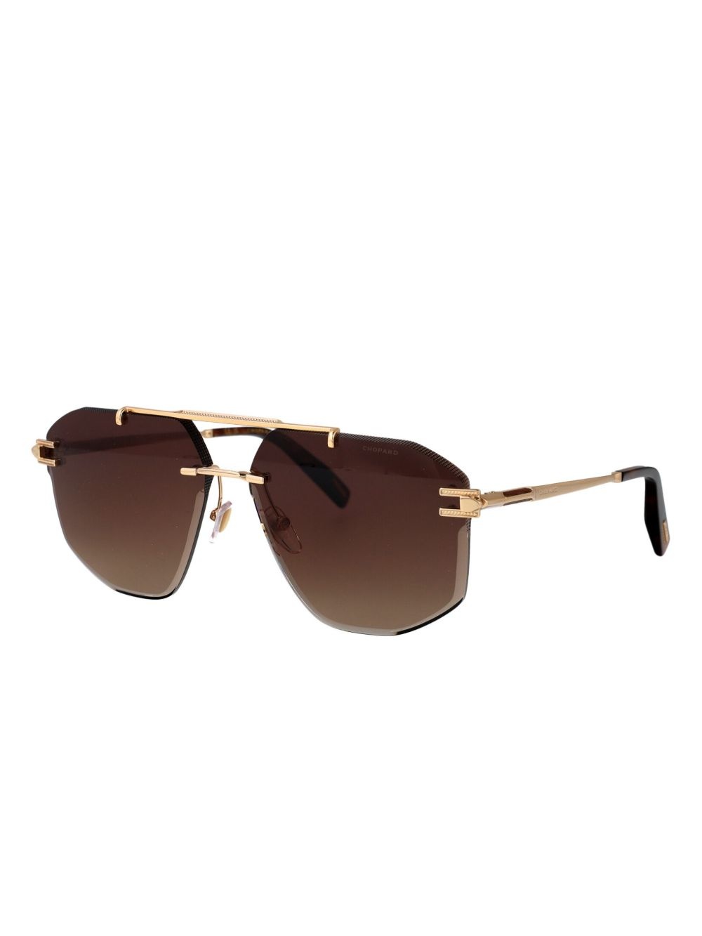 geometric frame sunglasses - 2