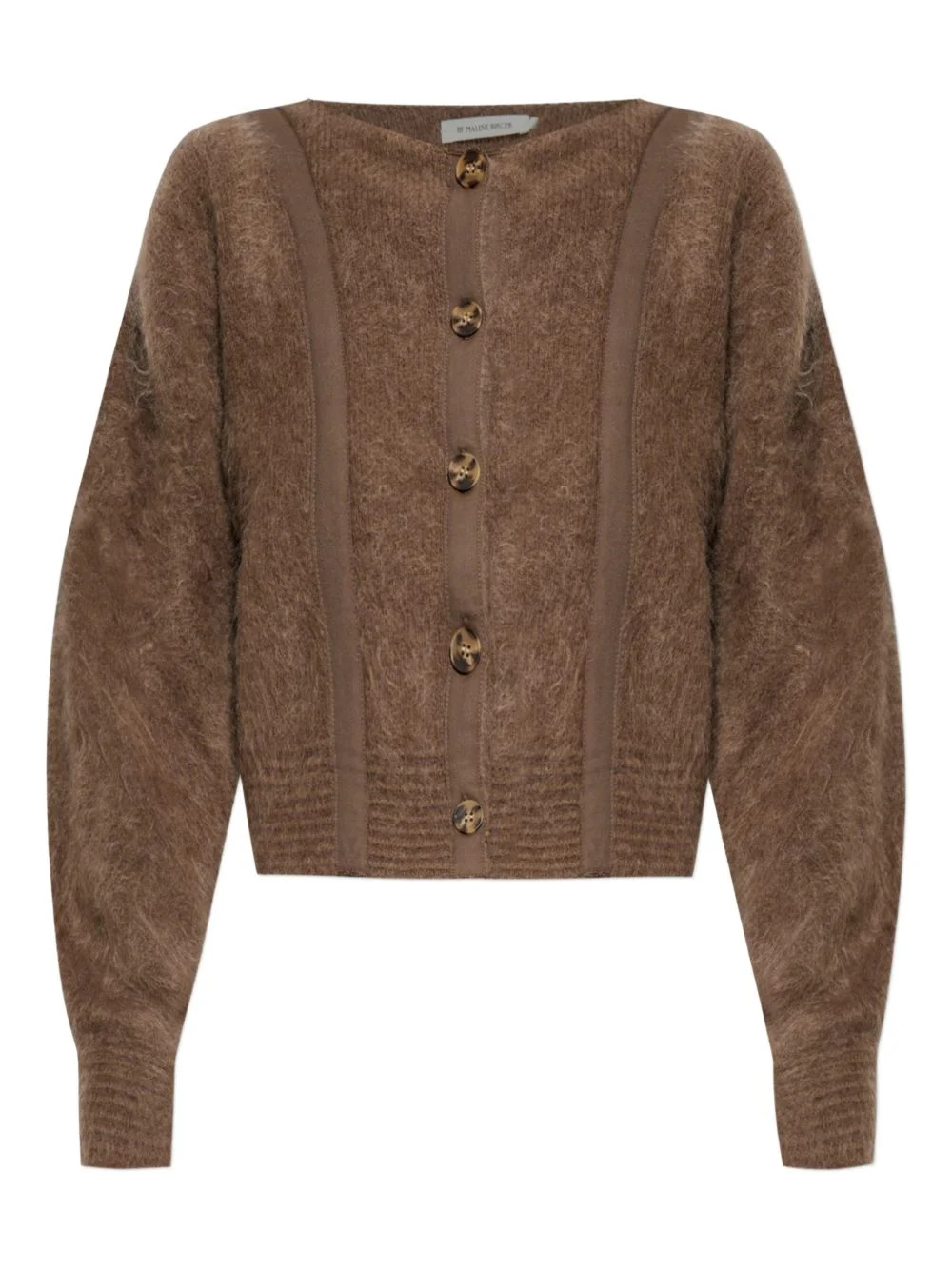 Pernille buttoned panelled cardigan - 1