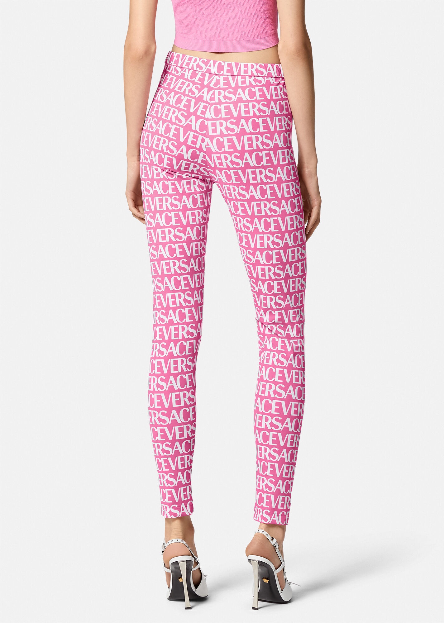 Versace Allover Leggings - 4
