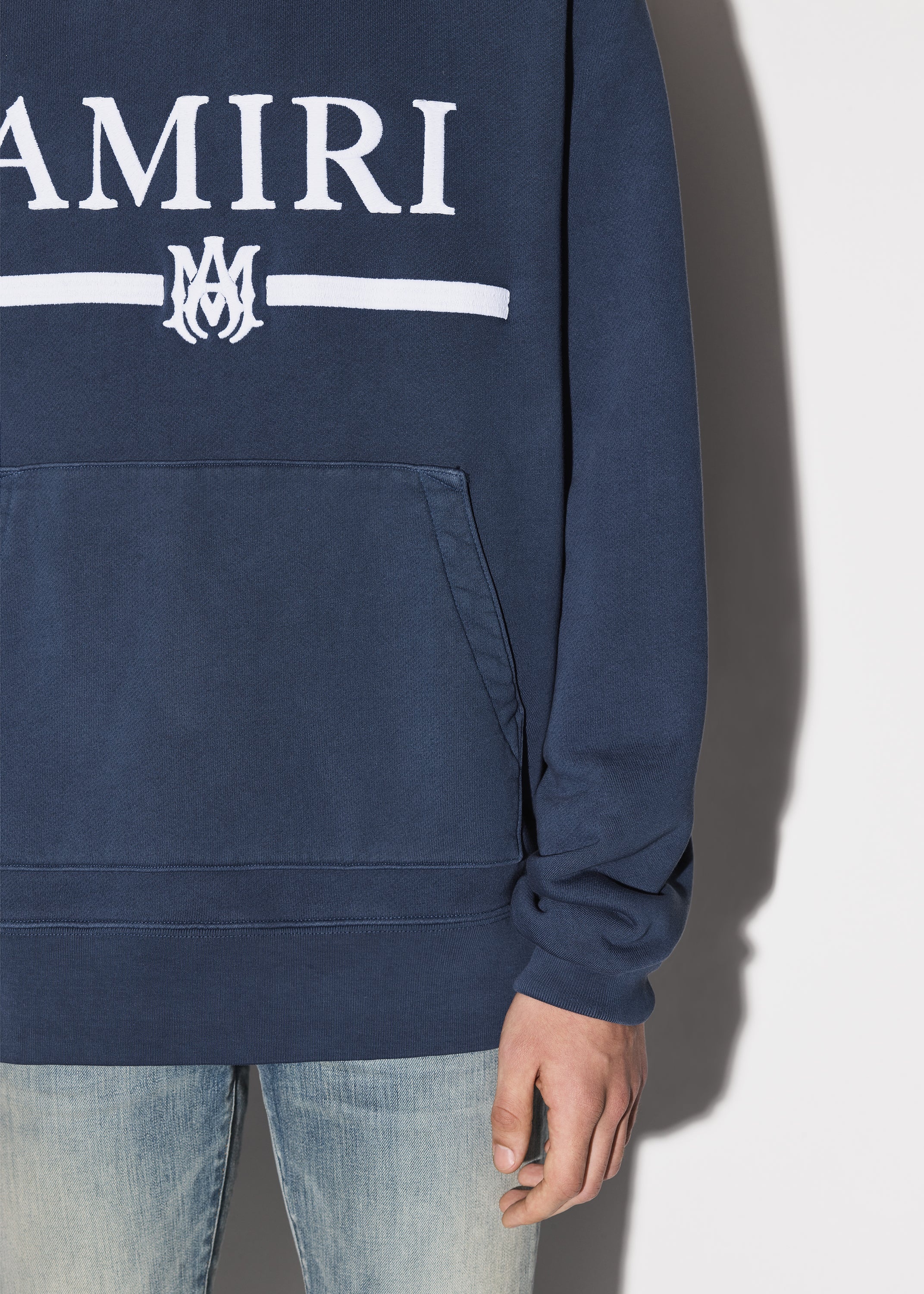 AMIRI M.A. BAR EMBROIDERY HOODIE - 6