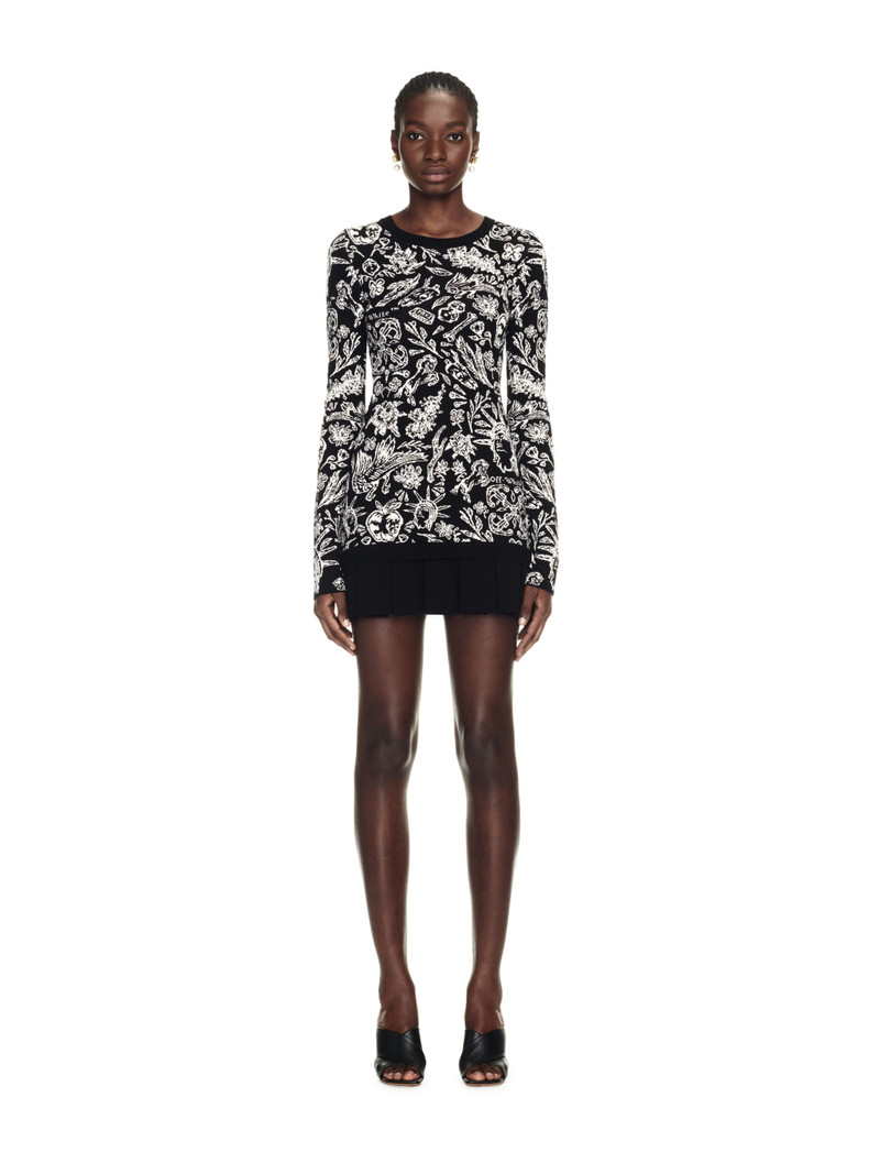 Off-White Tattoo Mini Dress outlook