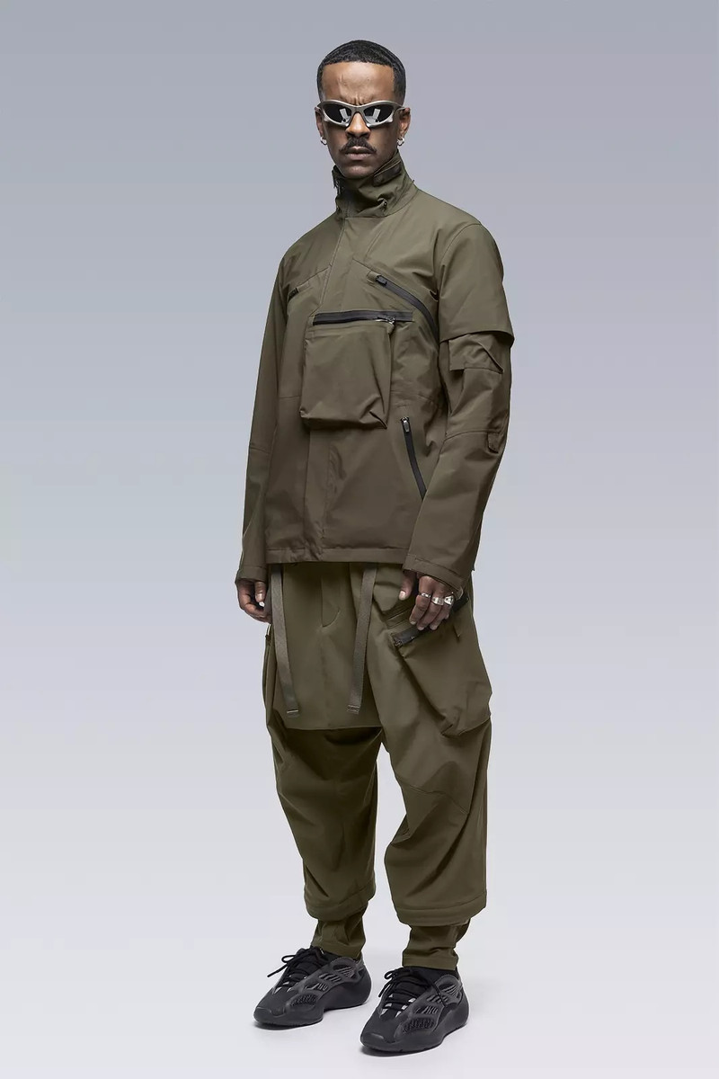 J1A-GTKR-RFM KR EX 3L Gore-Tex® Pro Interops Jacket RAF Green with size 5 WR zippers in matte black 8