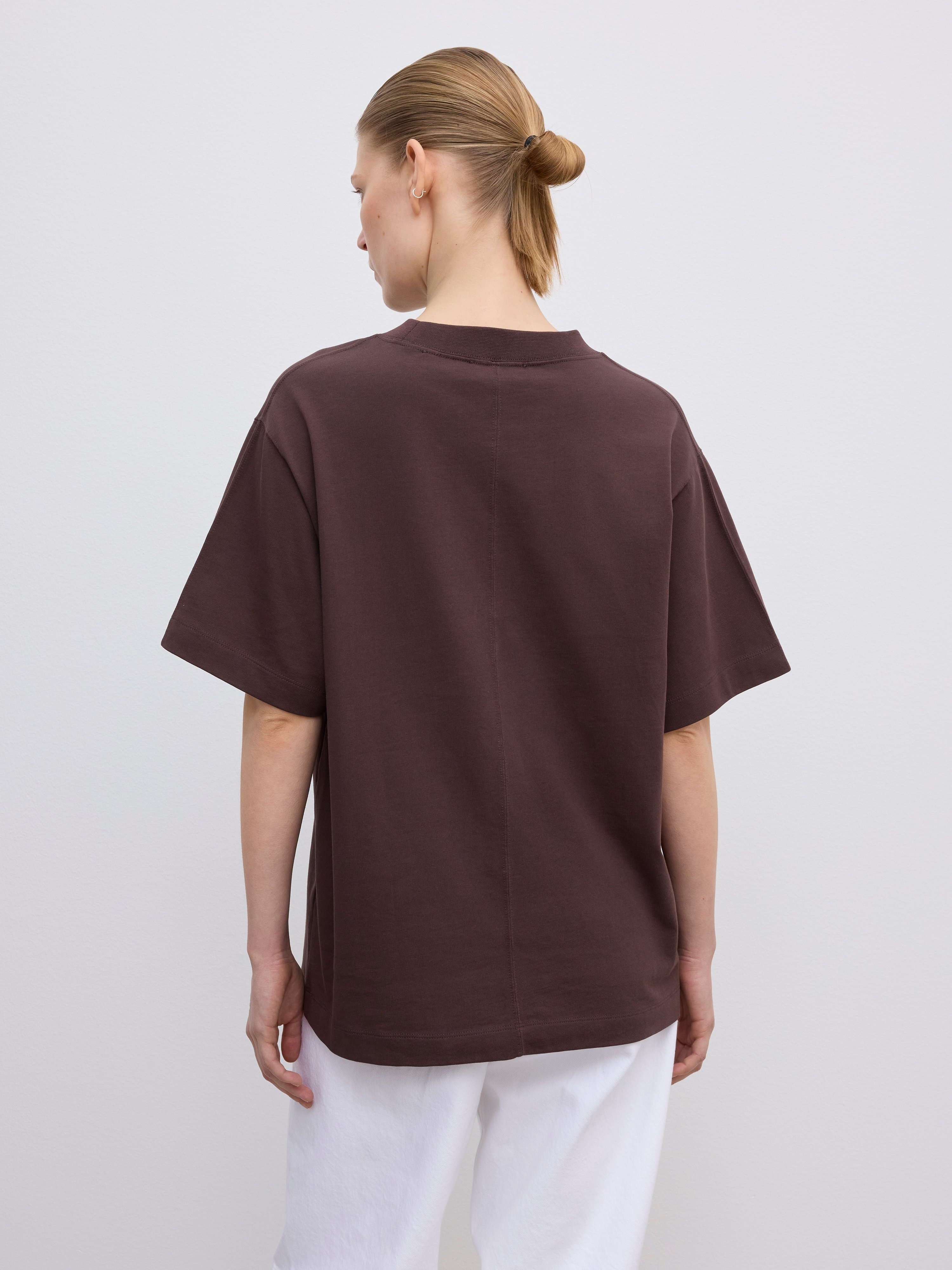 Oversized Cotton Tee - 5