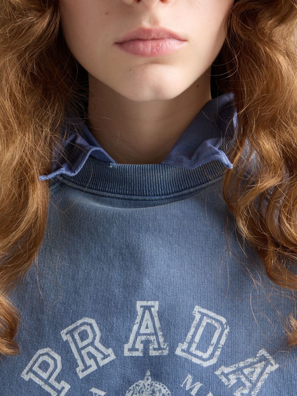 cotton crew-neck sweatshirt - 5