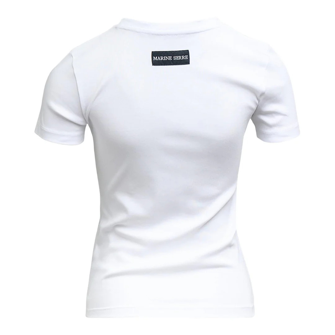 Moon Logo Ribbed Jersey Baby Fit T-Shirt - 2