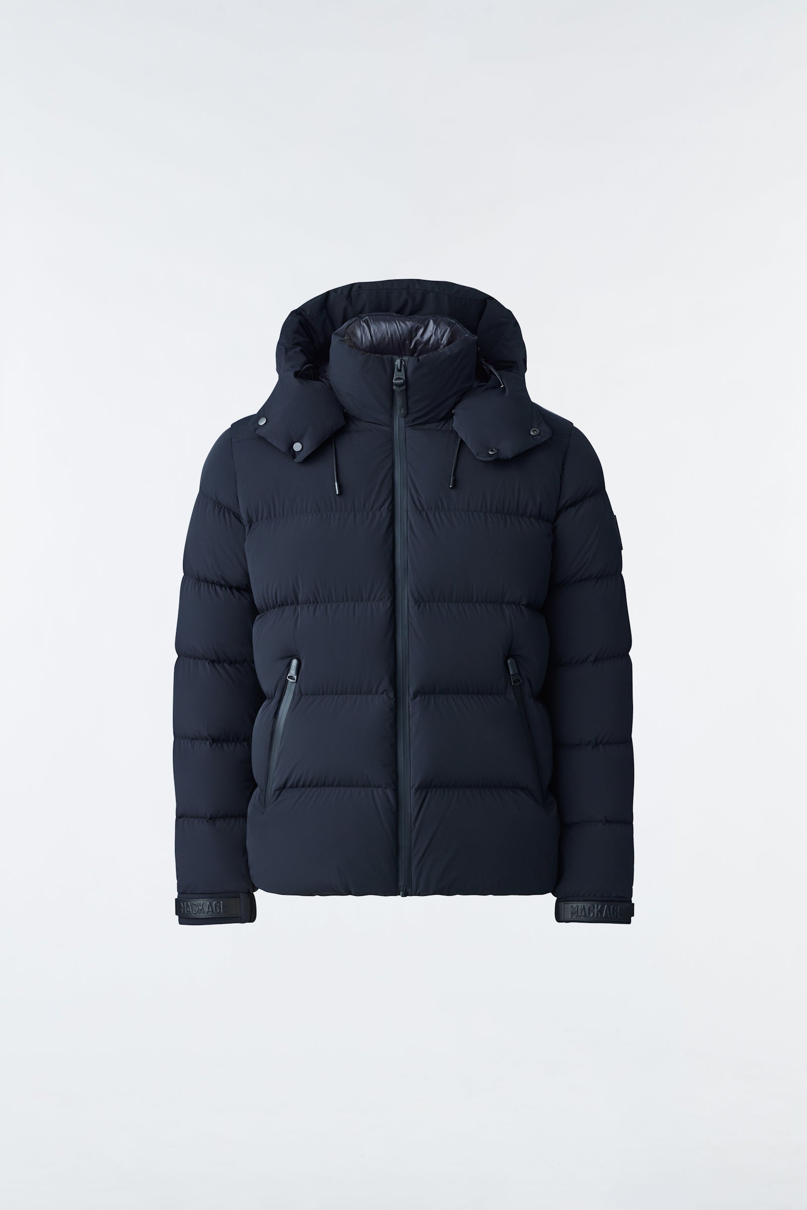 SAMUEL Stretch light down jacket with hood - 1