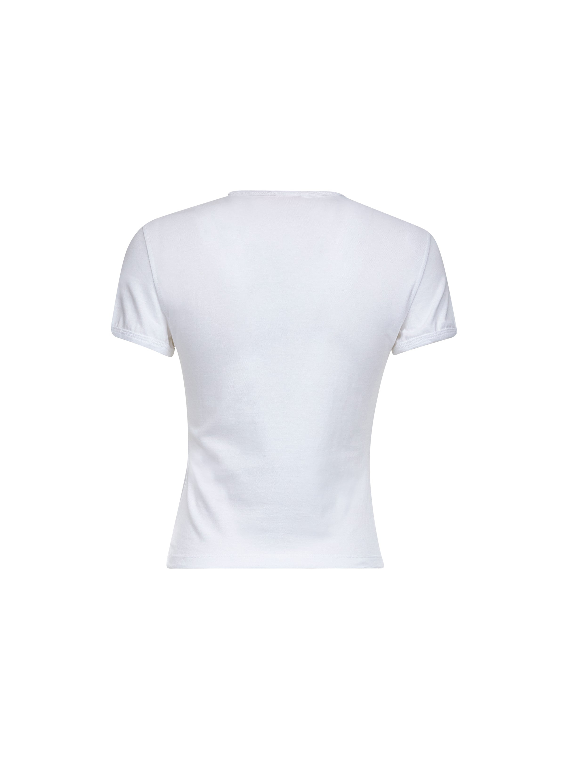 Diesel Women White Organic Jersey T-Uncutie-Long-Od-Q1 Slim T-Shirt - 2