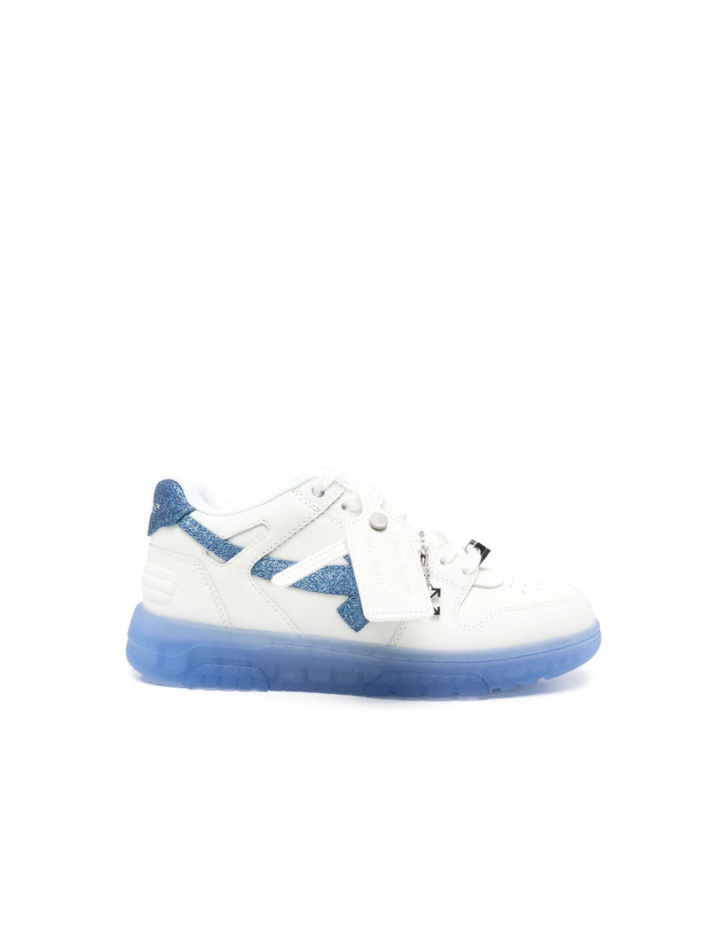 White/Dusty Blue Out Of Office Metal 1