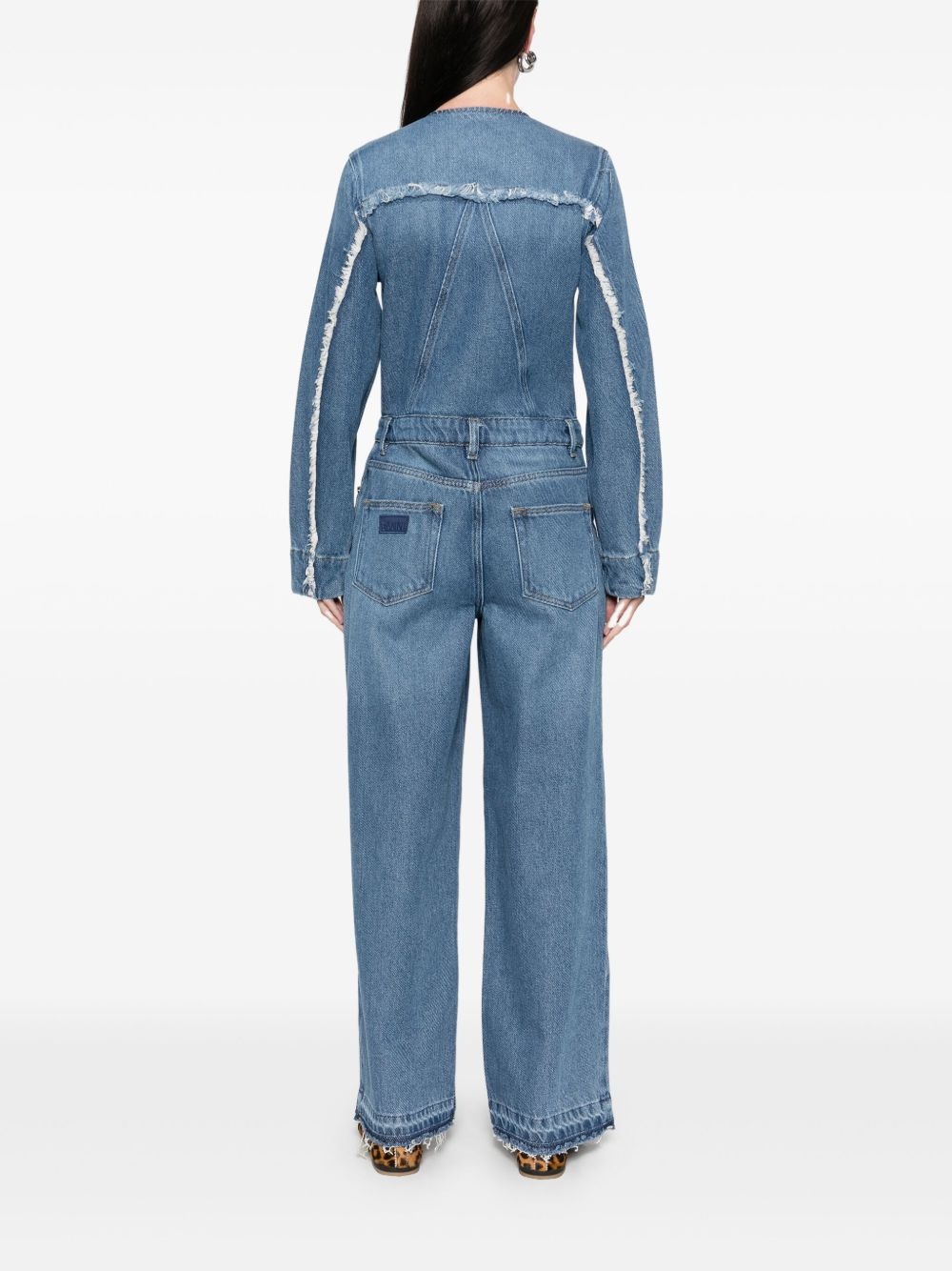 denim jumpsuit - 4