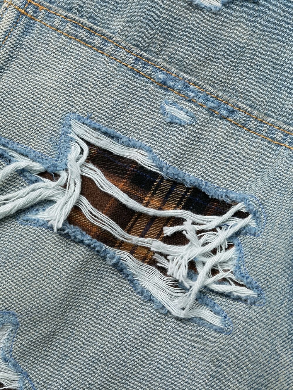 ripped-detail jeans - 6