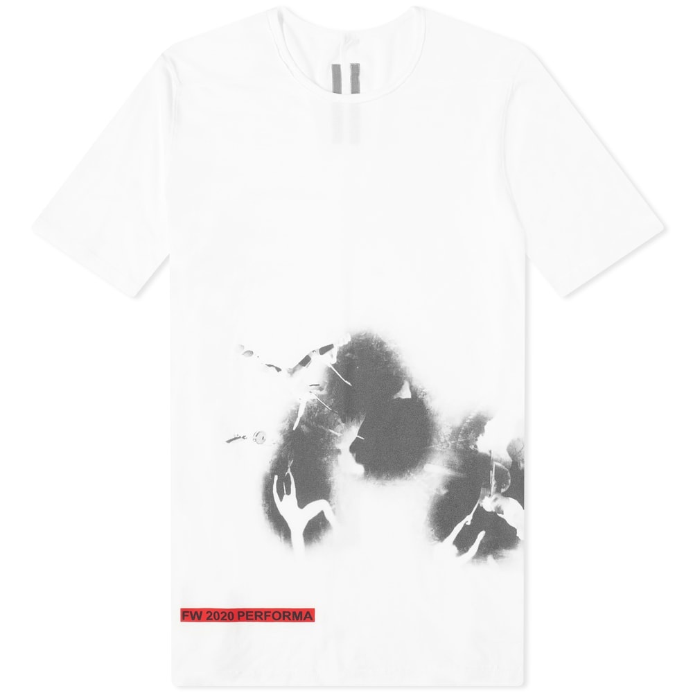 Rick Owens DRKSHDW Lightweight Band Print Level Tee - 1