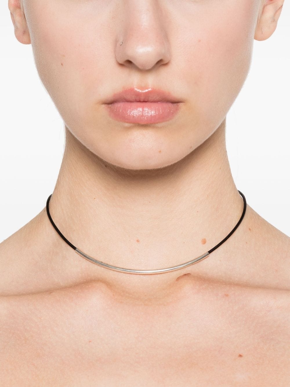 leather necklace - 2