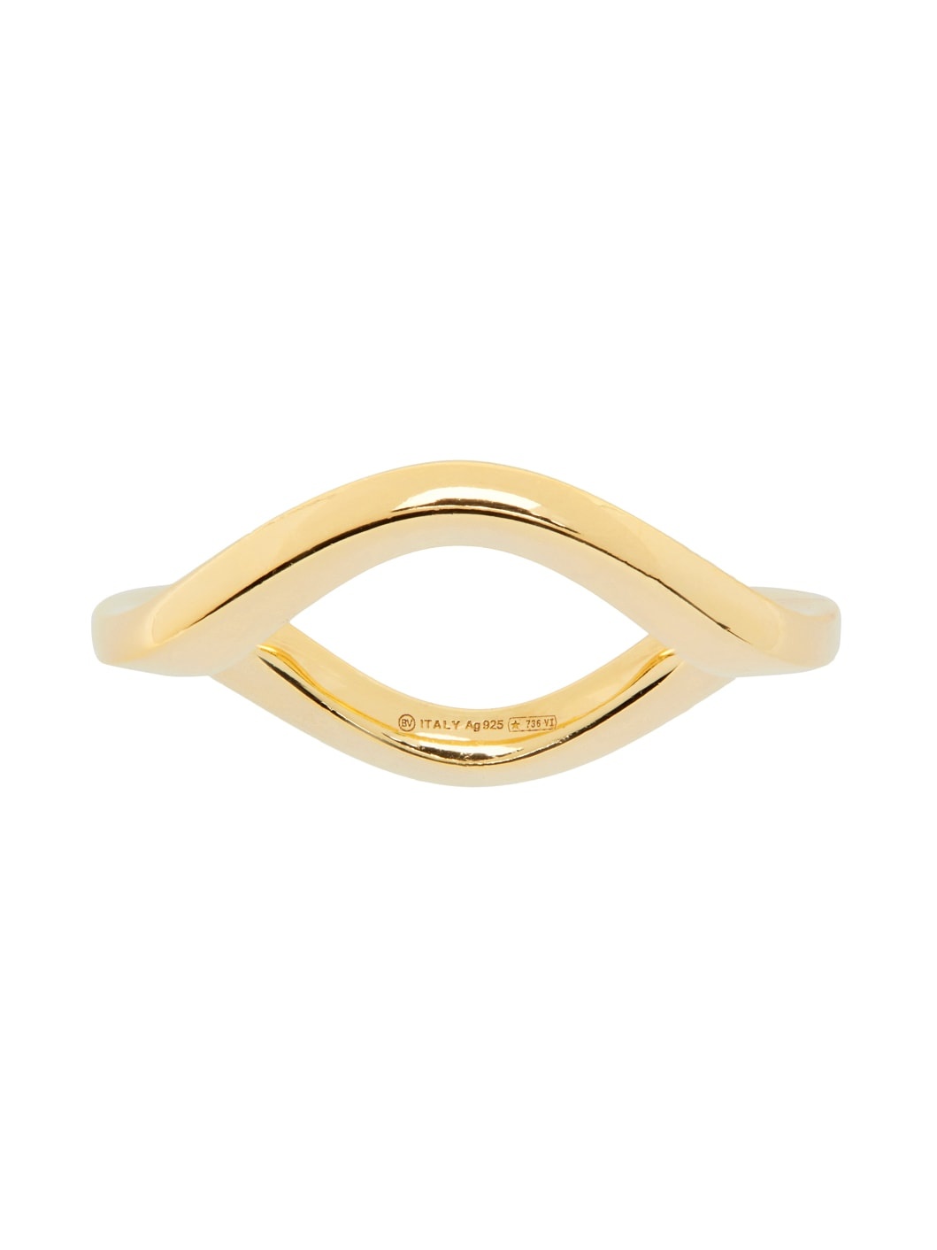 Gold Curve Ring - 1