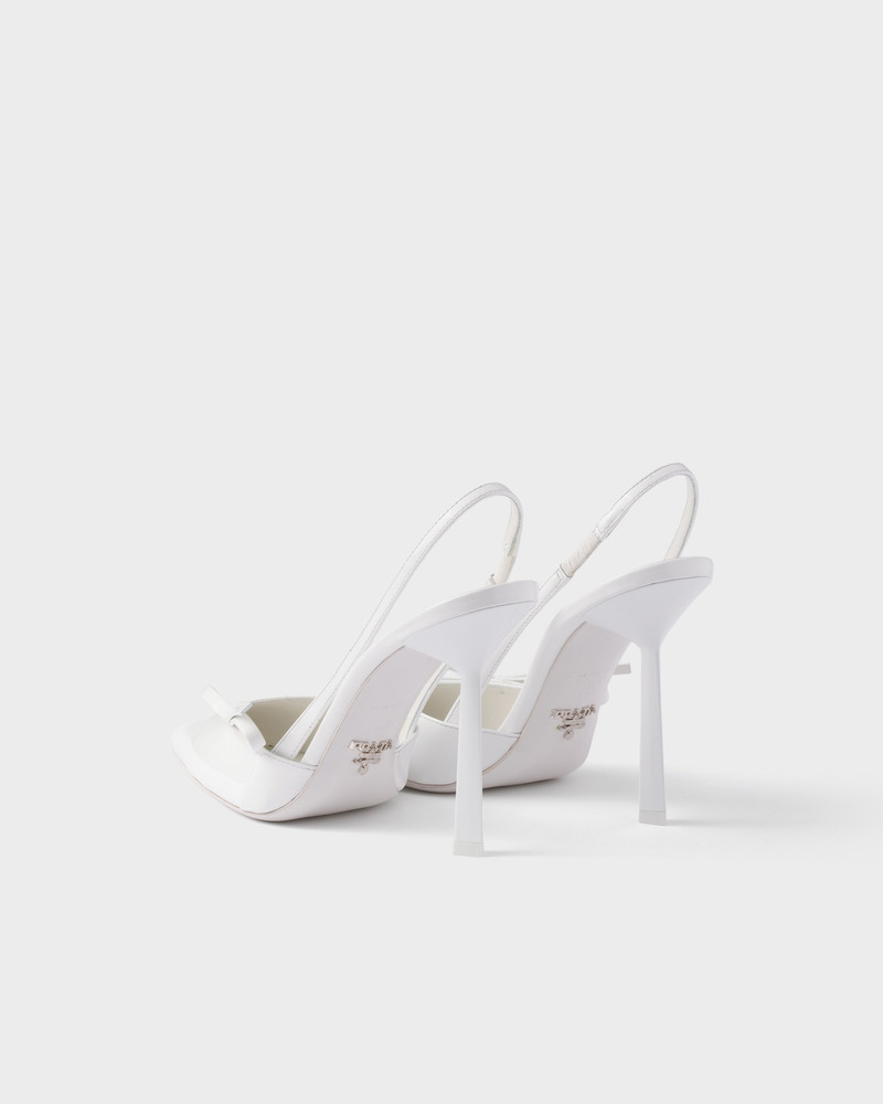 Patent leather slingback pumps 4