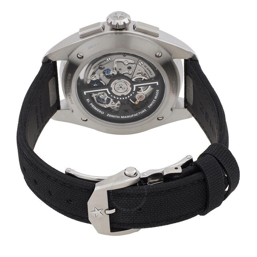 Zenith Pilot Big Date Flyback Automatic Black Dial Men's Watch 03.4000.3652/21.I001 - 3