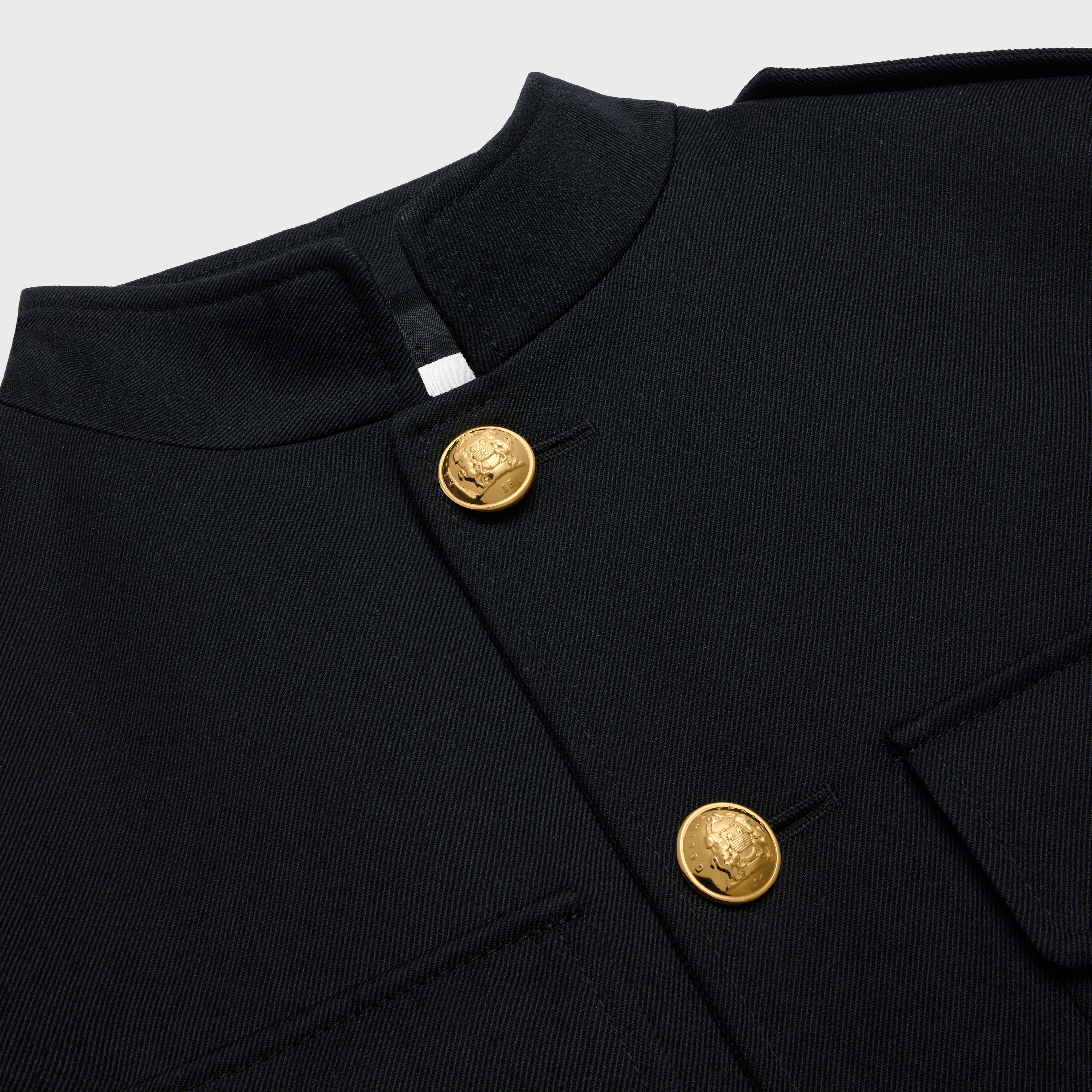 Saharienne military jacket in wool - 3