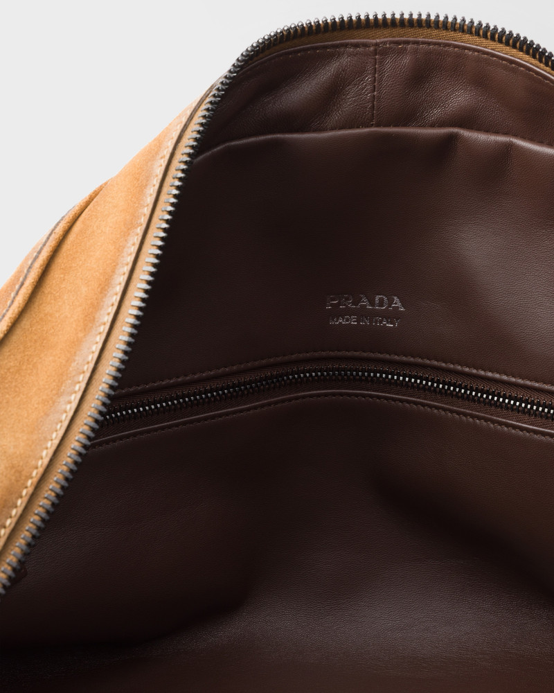 Suede duffle bag 5