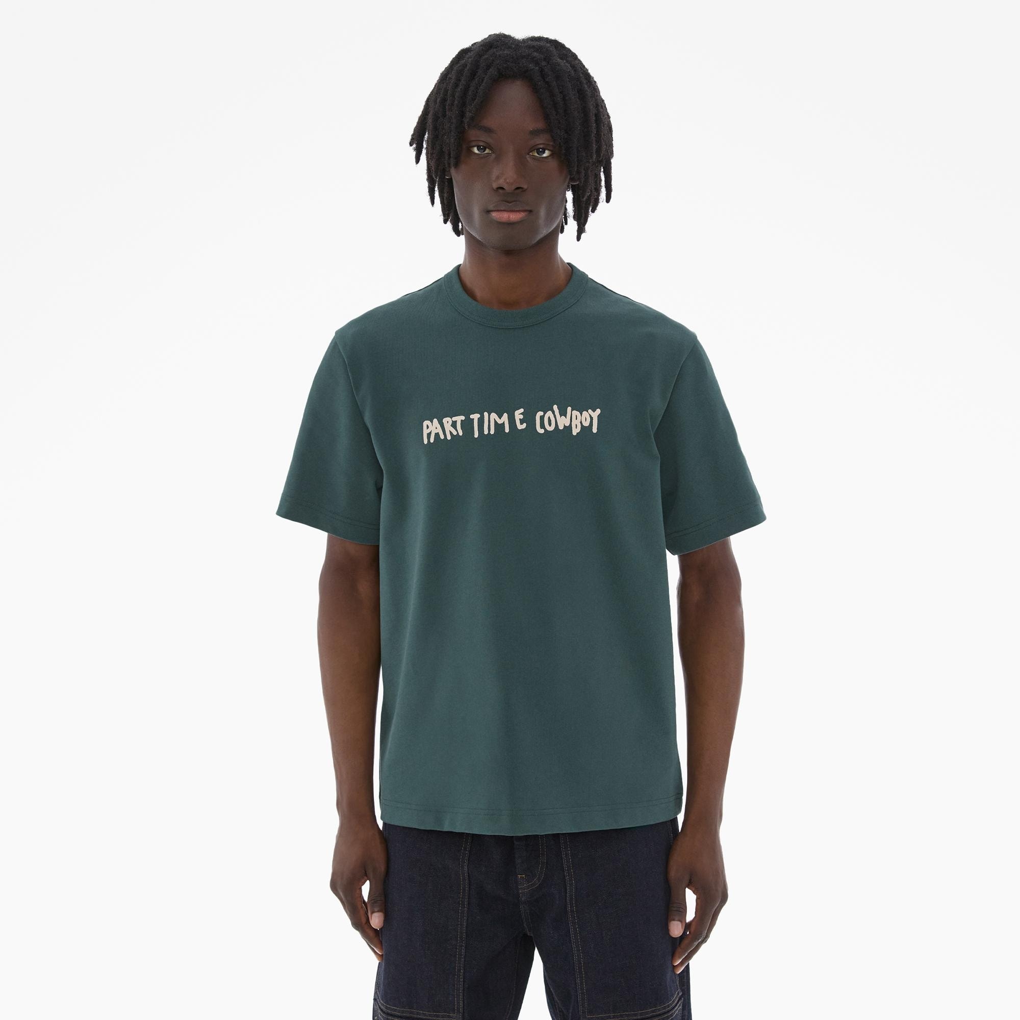 SCRIBBLED COWBOY LOGO TEE - 3