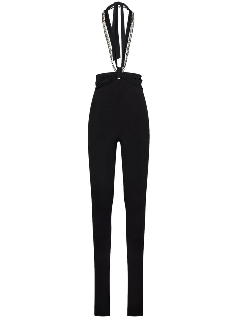 Ruby halterneck-strap trousers - 1