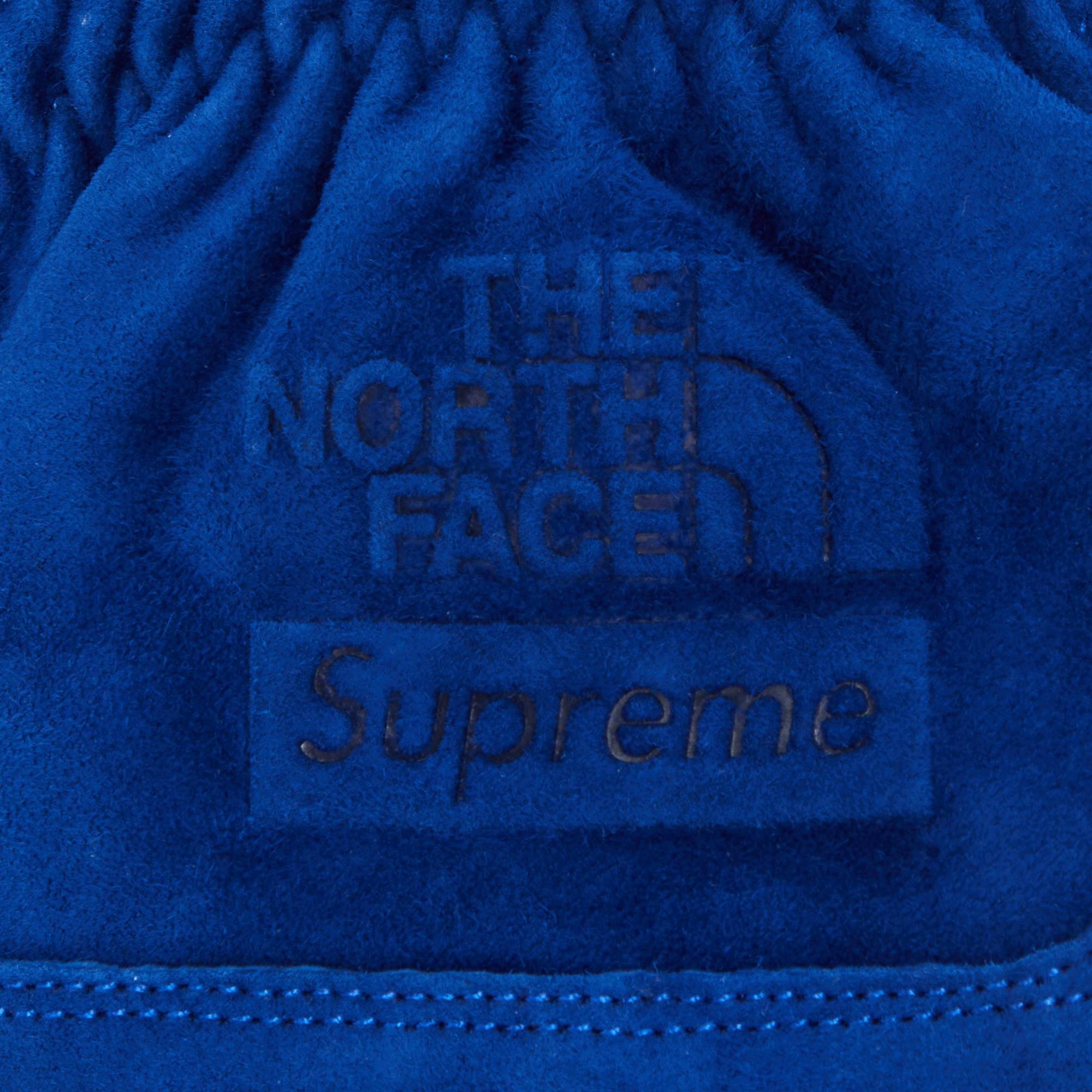 Supreme x The North Face Suede Glove 'Blue' - 3