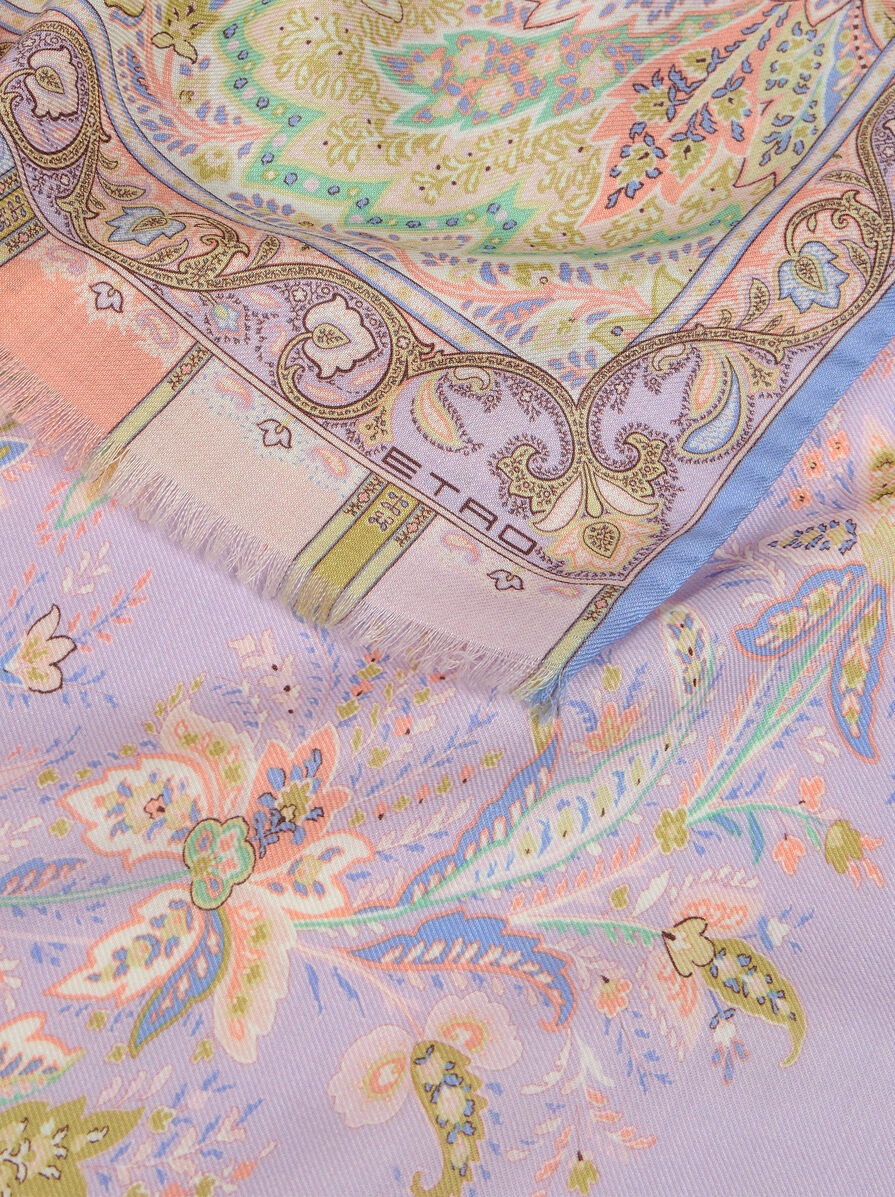 WOOL AND SILK SCARF - 3