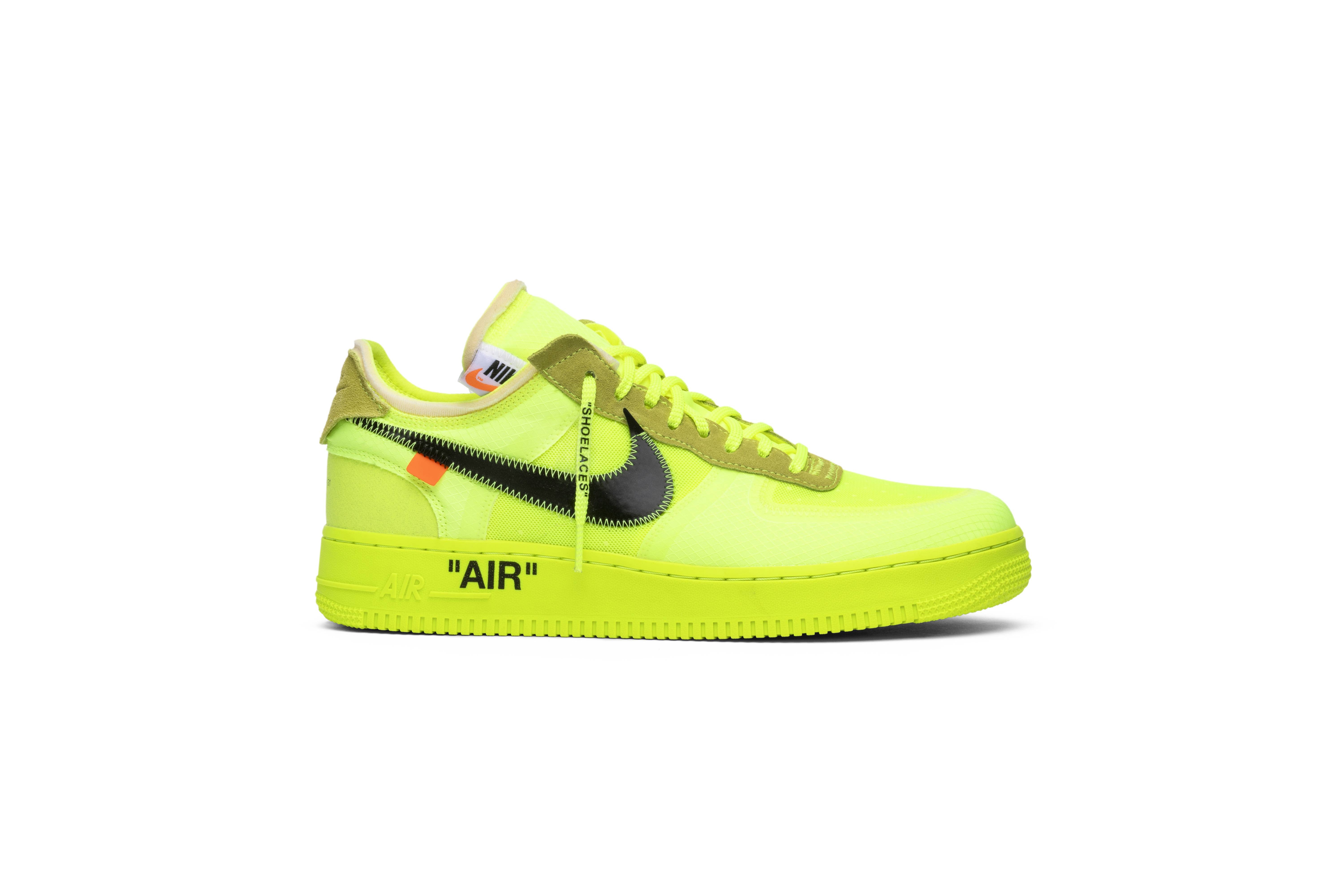 Off-White x Air Force 1 Low 'Volt' - 1