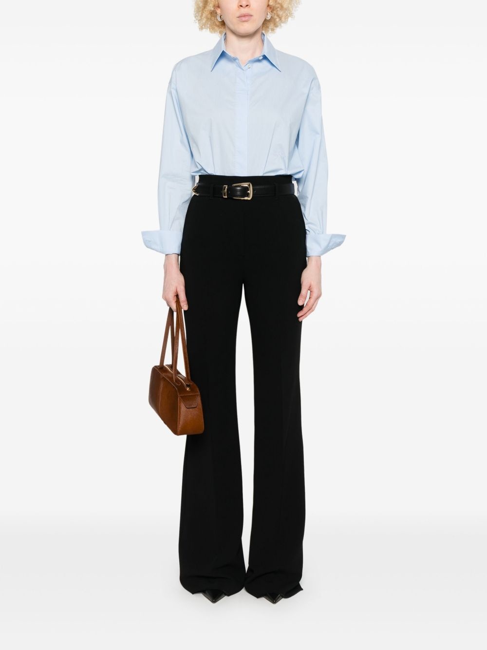 high-waisted trousers - 2