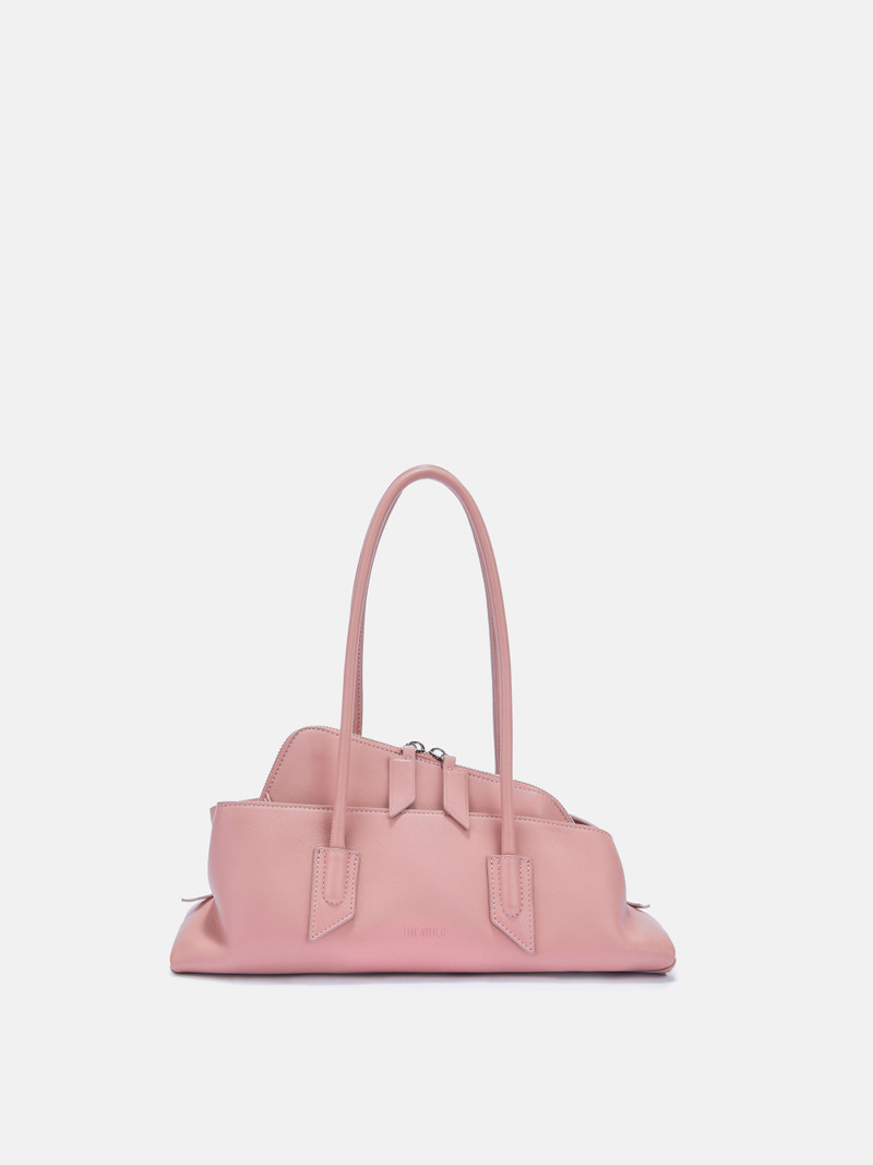 ''LA PASSEGGIATA SMALL'' PINK TOP HANDLE 1