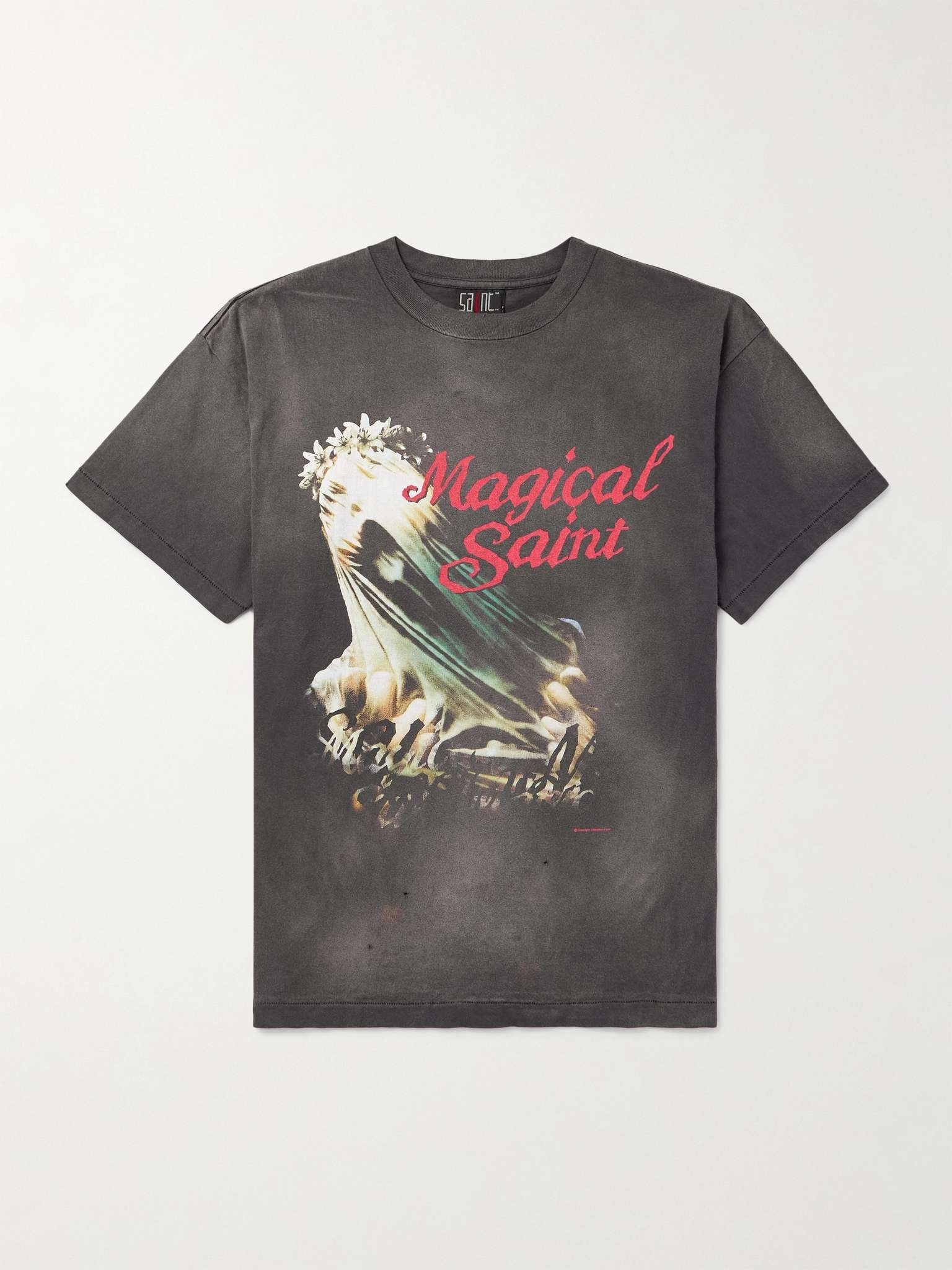 Magical Saint Cotton-Jersey Printed T-Shirt - 1