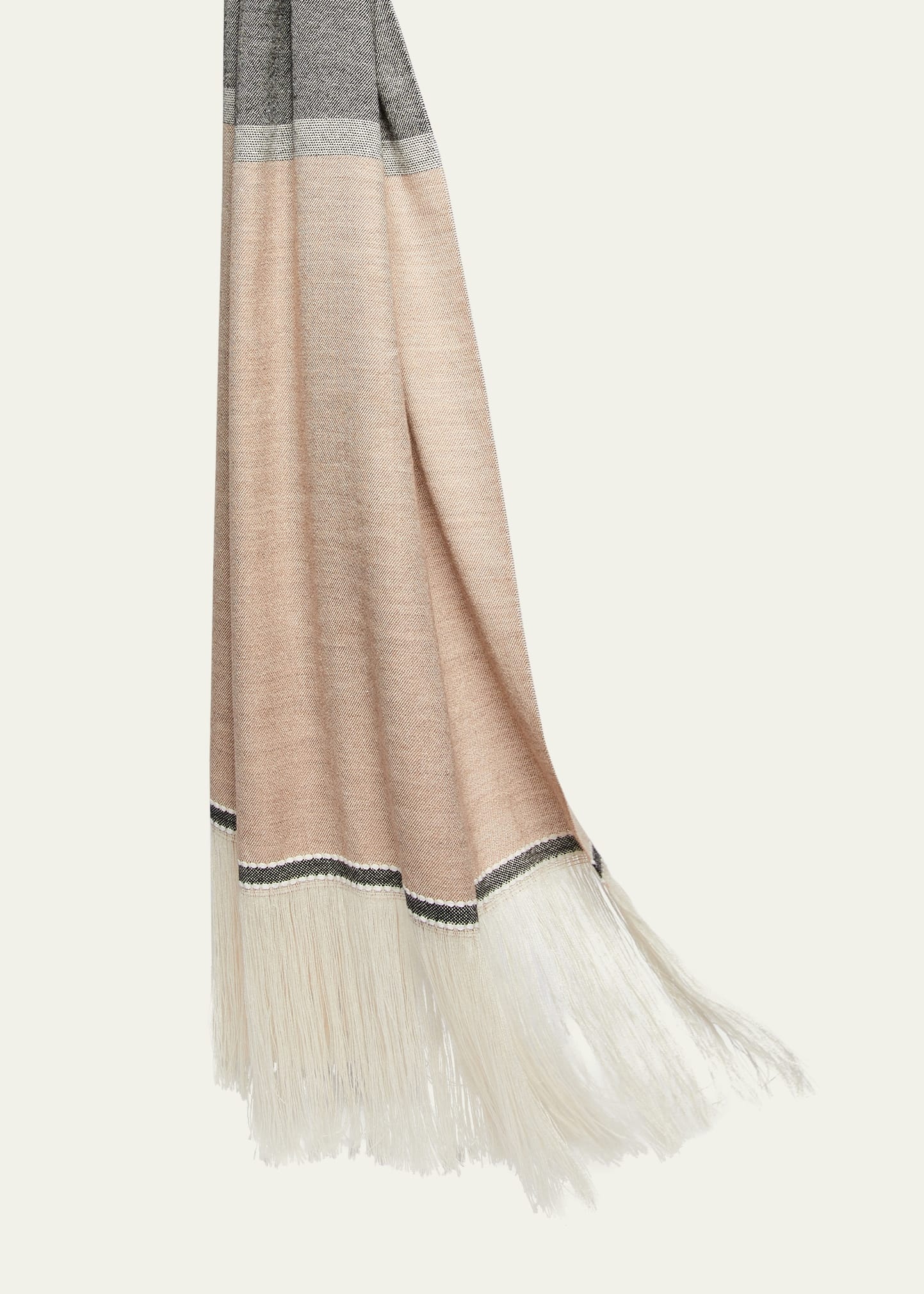 Aeroso Scarf with Fringe - 1